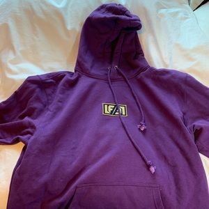 LF The Brand oversized purple hoodie